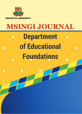 					View Vol. 9 No. 1 (2026): Msingi Journal
				